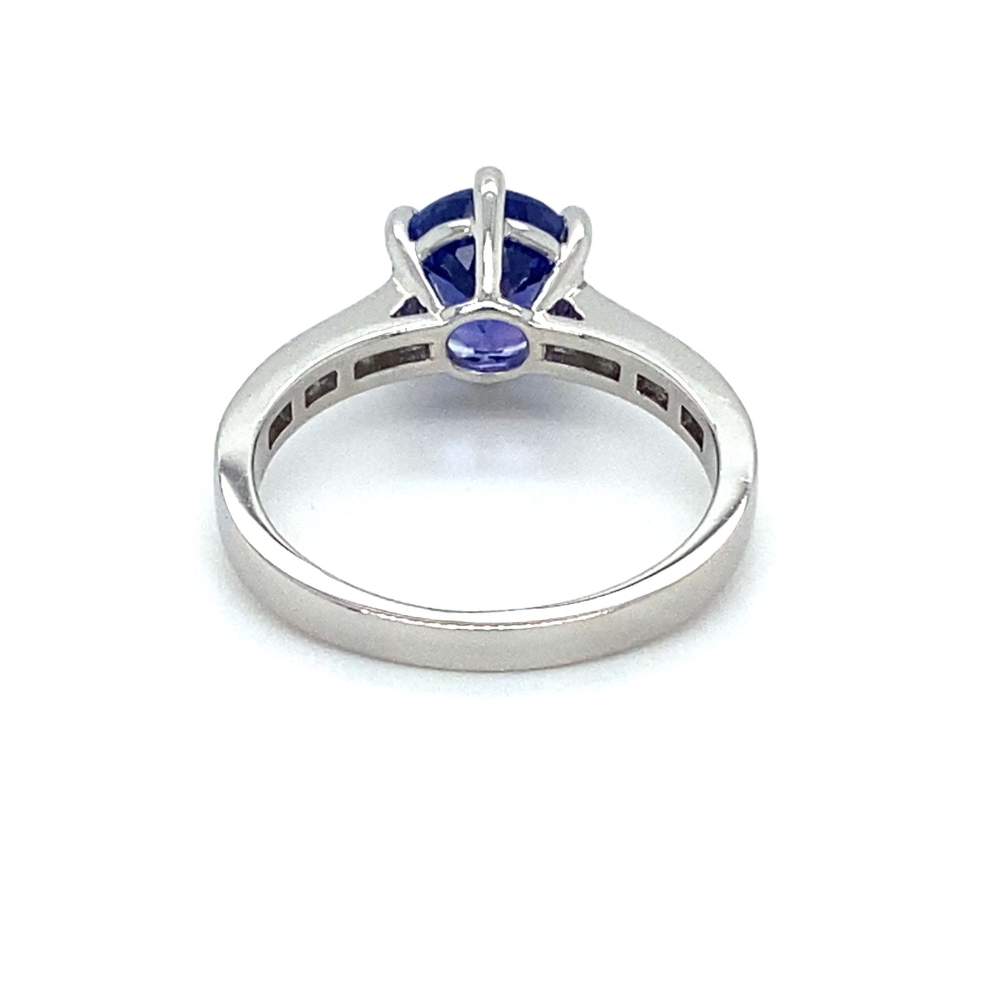 Verlobungsring Platin Ring Edelstein RG:59 Diamant 950 Platin Brillanten