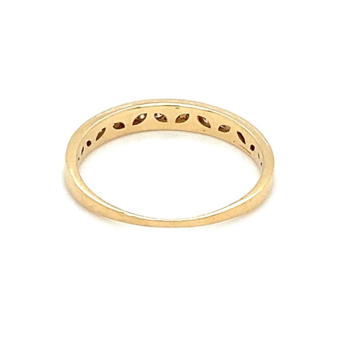 Goldring RG.60 18K Gelbgold Diamantbesatz