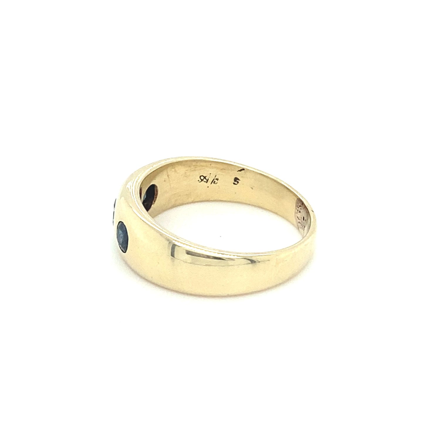 Edelstein Ring RG 59 14K Gelbgold